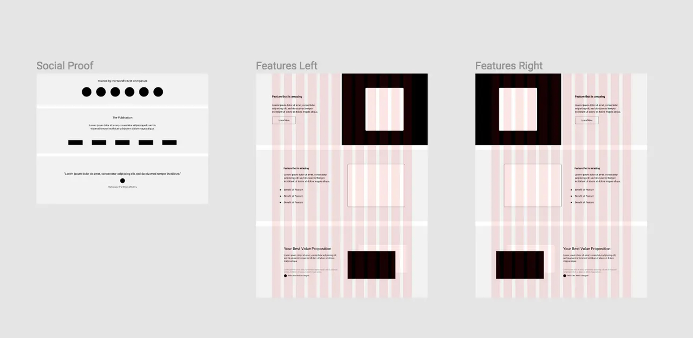 figma's website wireframe